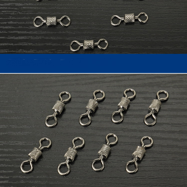 Fishing Rod Case - 100pcs/box Fishing Swivel 1#-14# Sizes Solid