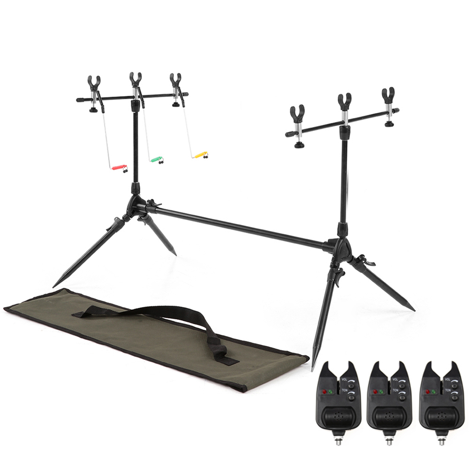 Fishing Rod Holder - Lixada 3-in-1 Fishing Rod Pod Stand