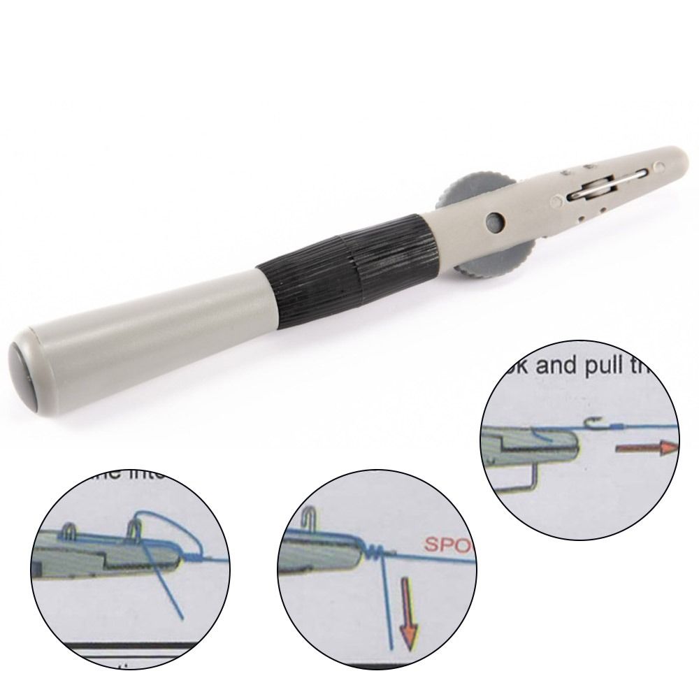 Fishing Rod Building Kit - 1 PC Plastic Tie Hook Device