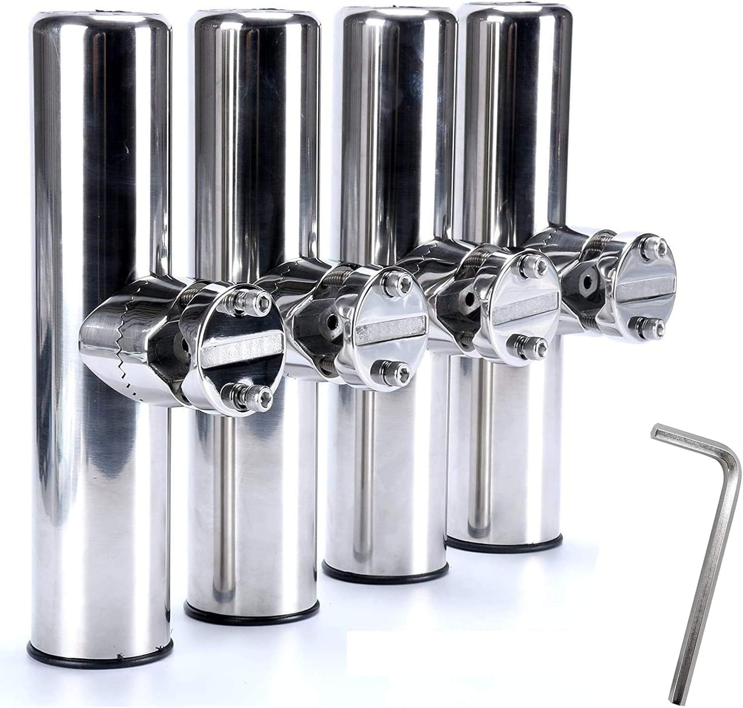 Stainless Clamp Rod Holder Ste - Fishing Rod Boat review and price