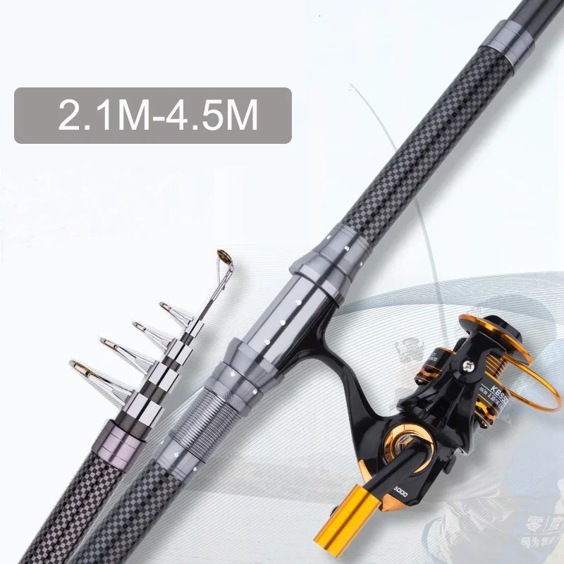 New Telescopic Portable Rotary - Fishing Rod Surf review and price