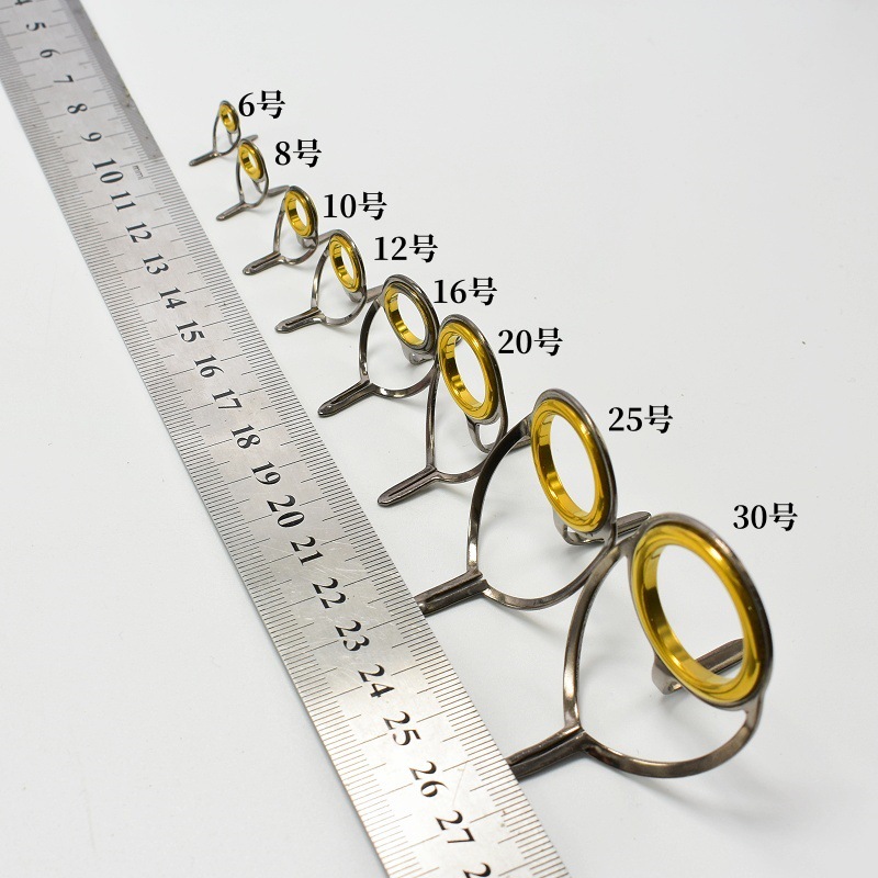 8Pcs Fishing Tackle Stainless  - Fishing Rod Guide Replacement review and price
