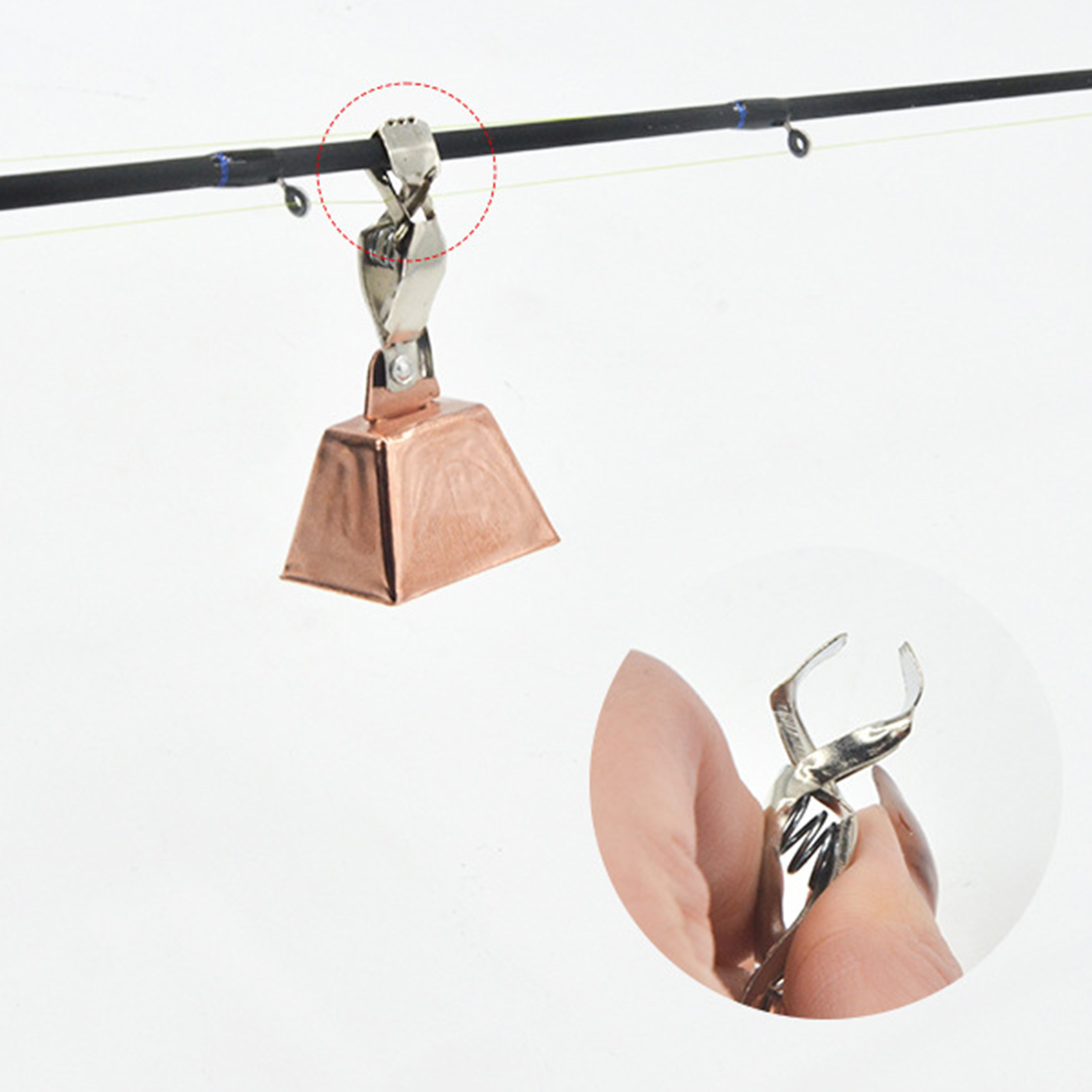 Fishing Bell Alarm Stainless S - Fishing Rod Casting review and price