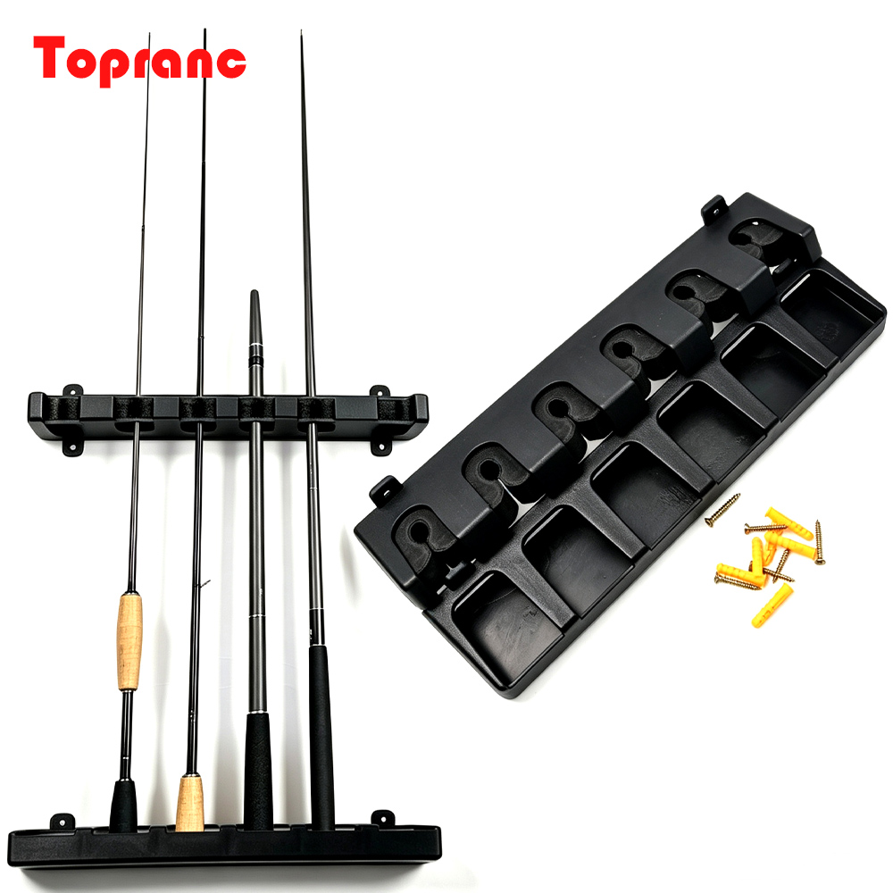 Topranc Horizontal Wall Mount  - Fishing Rod Rack review and price
