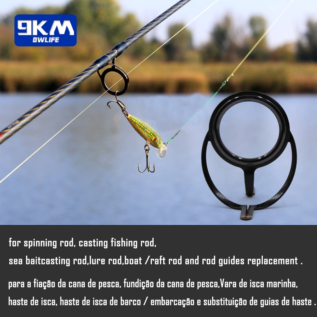 Fishing Rod Repair Kit Spinnin - Fishing Rod Building Kit review and price