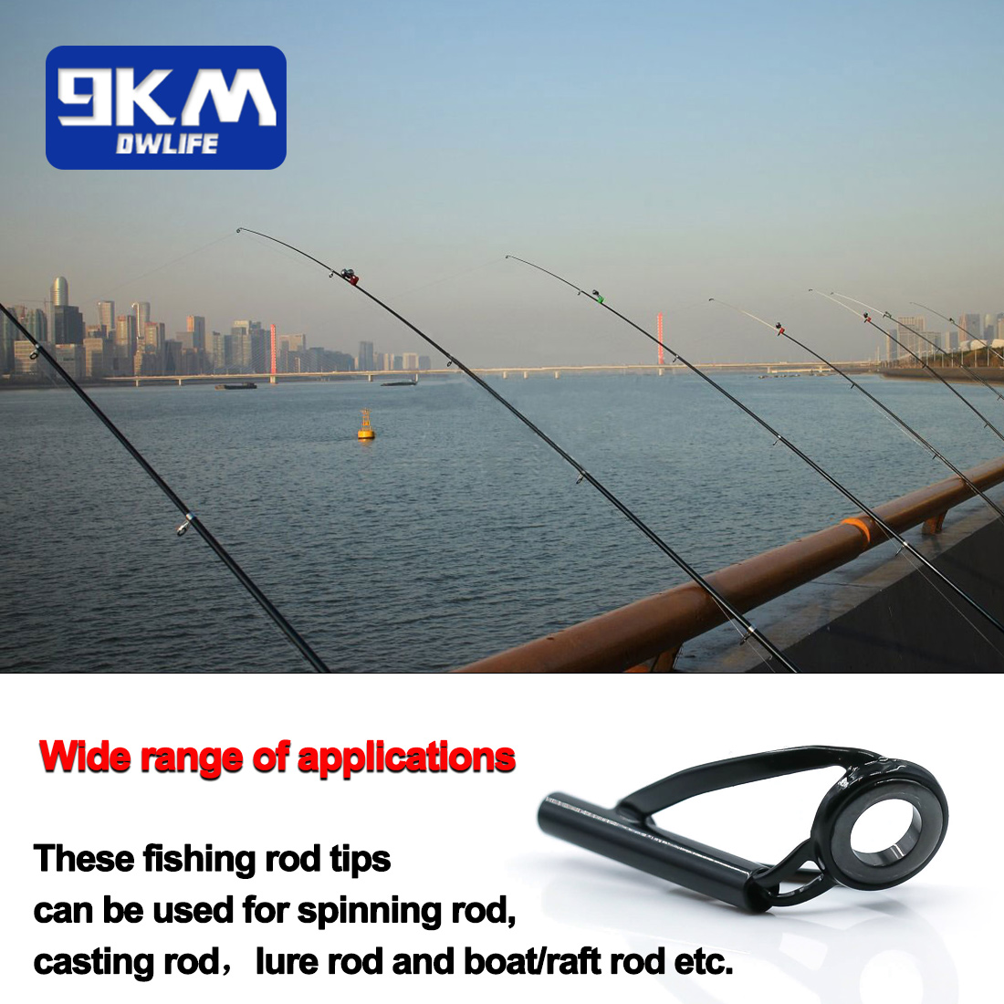 Fishing Rod Guide Tip Repair K - Fishing Rod Guide Replacement review and price