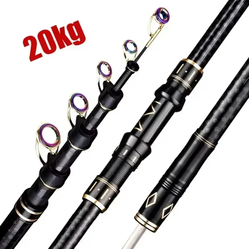 2.1m 2.7m 3.6m 4.5m Telescopic - Fishing Rod Surf review and price