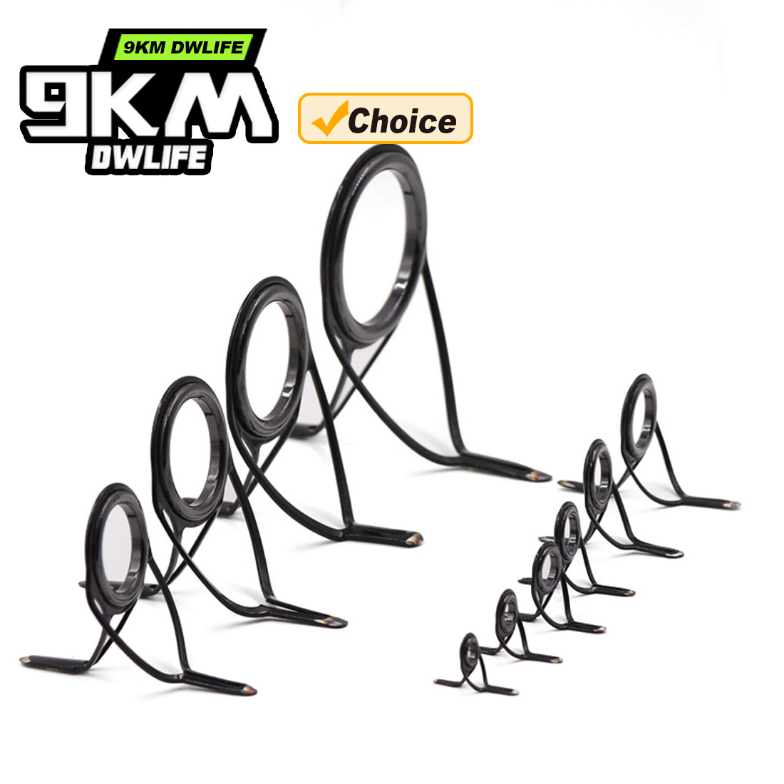 9KM OB Curved Rod Guide Kit 10 - Fishing Rod Guide Replacement review and price