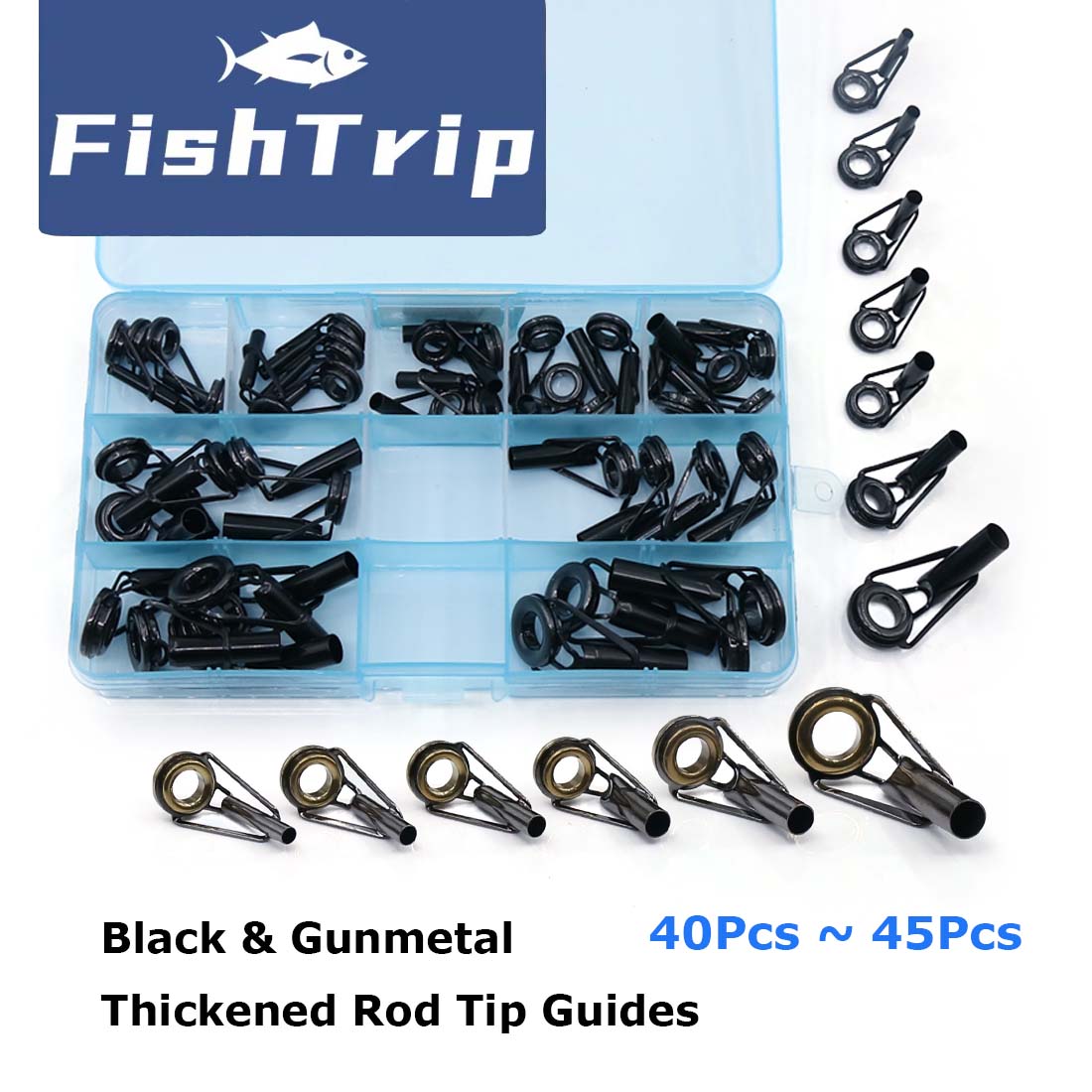 FishTrip Rod Tip Repair Kit 5~ - Fishing Rod Tip Replacement review and price