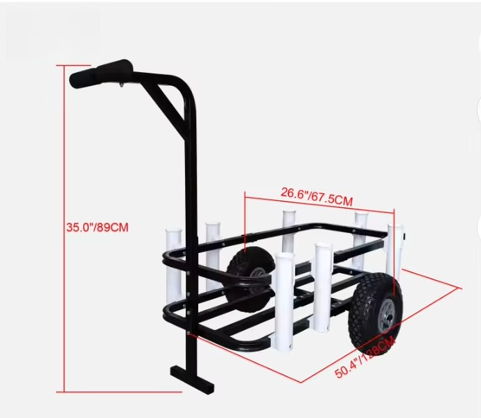Collapsible Wagon Beach Wagon  - Fishing Rod Boat review and price