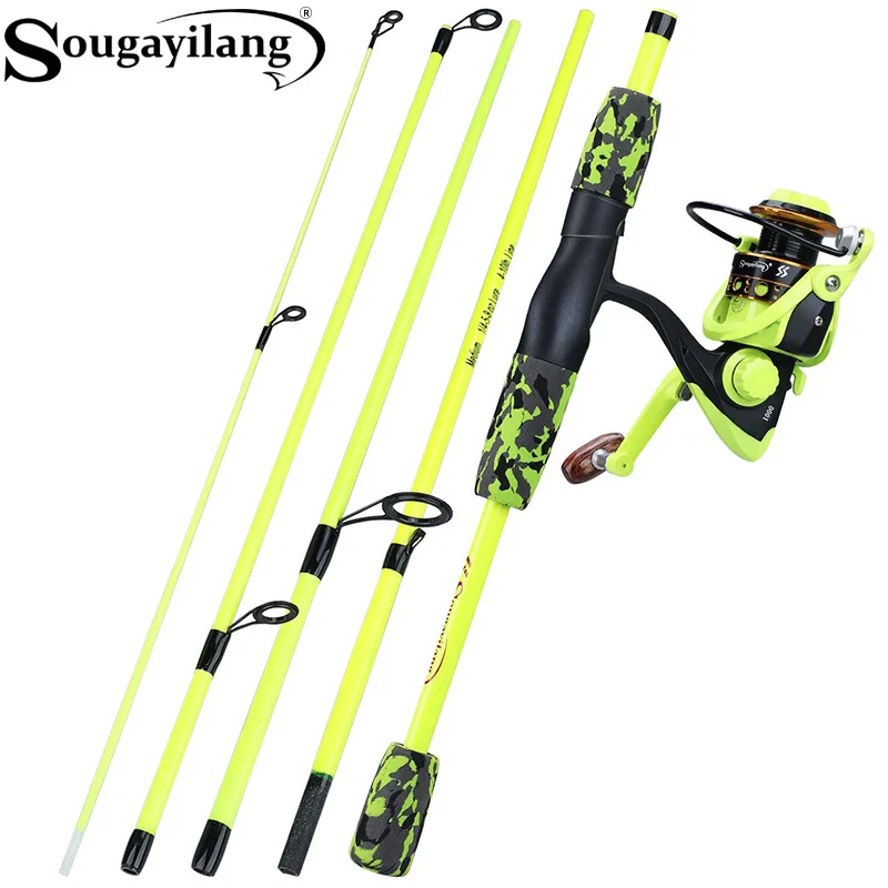 Sougayilang Portable 5 Section - Fishing Rod Combo review and price