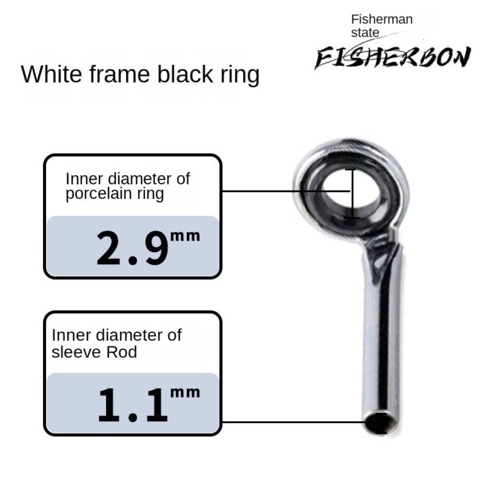 New O Ring Fishing Rod Guide S - Fishing Rod Guide Replacement review and price