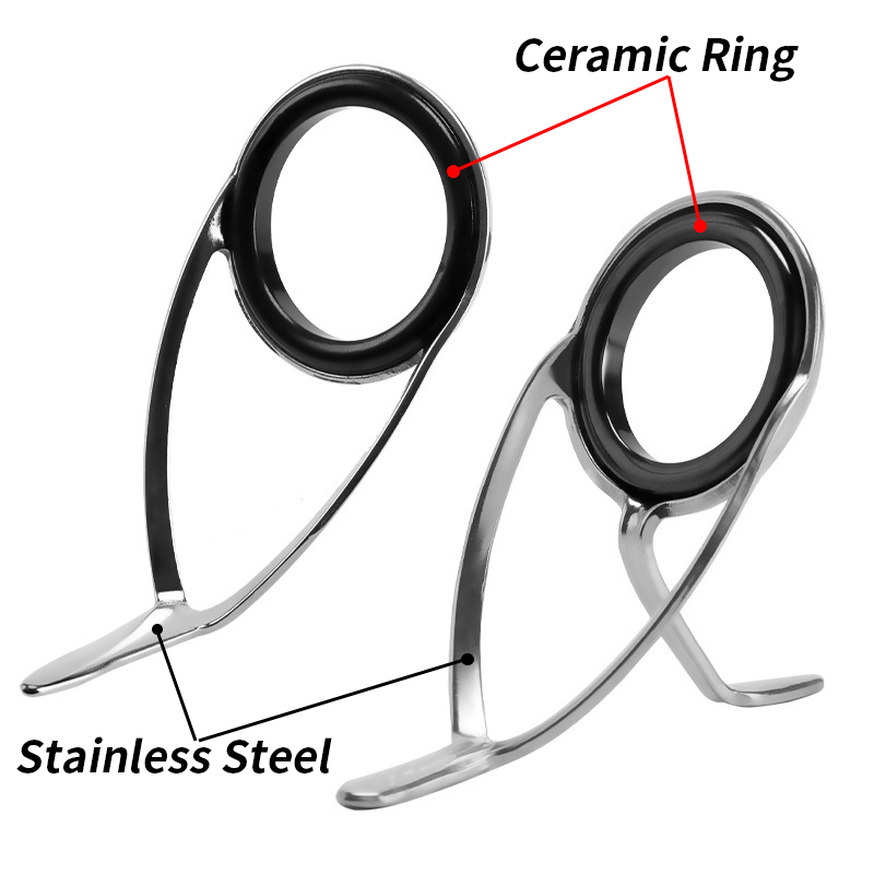 9Pcs Fishing Rod Guides Ring R - Fishing Rod Building Kit review and price
