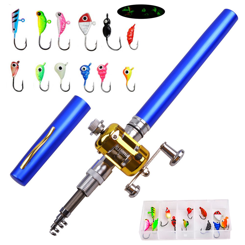 Mini ice fishing rod Combo wit - Fishing Rod Ice review and price