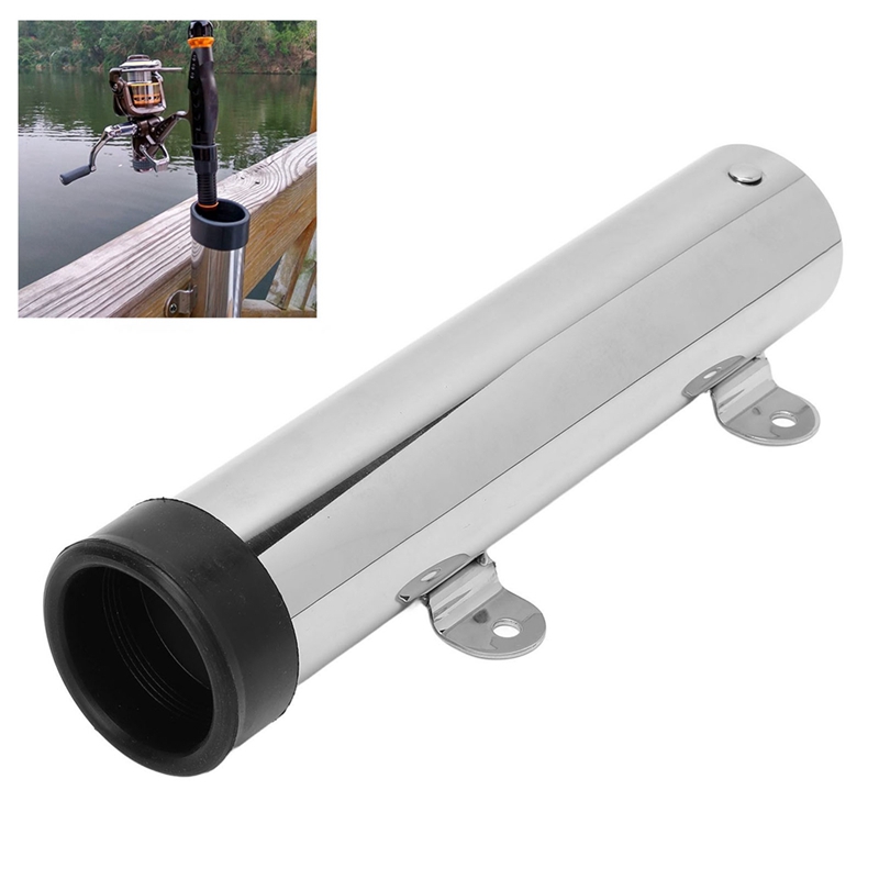 Stainless Steel Wall Rod Holde - Fishing Rod Boat review and price